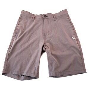 Hurley Men's 30‎ x 9 Hybrid 4-Way Stretch Quick Dry Walk Shorts Gray Skater